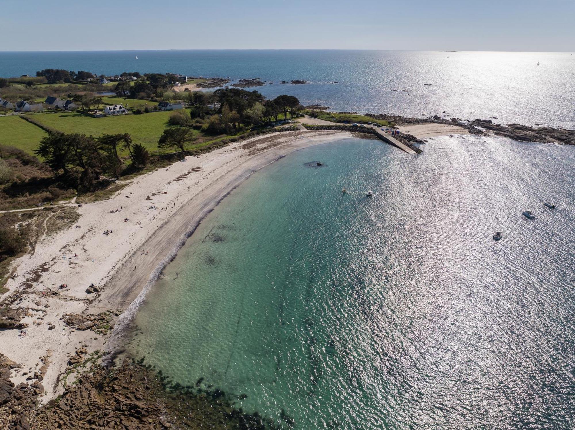 La Longere De La Plage Trégunc Extérieur photo